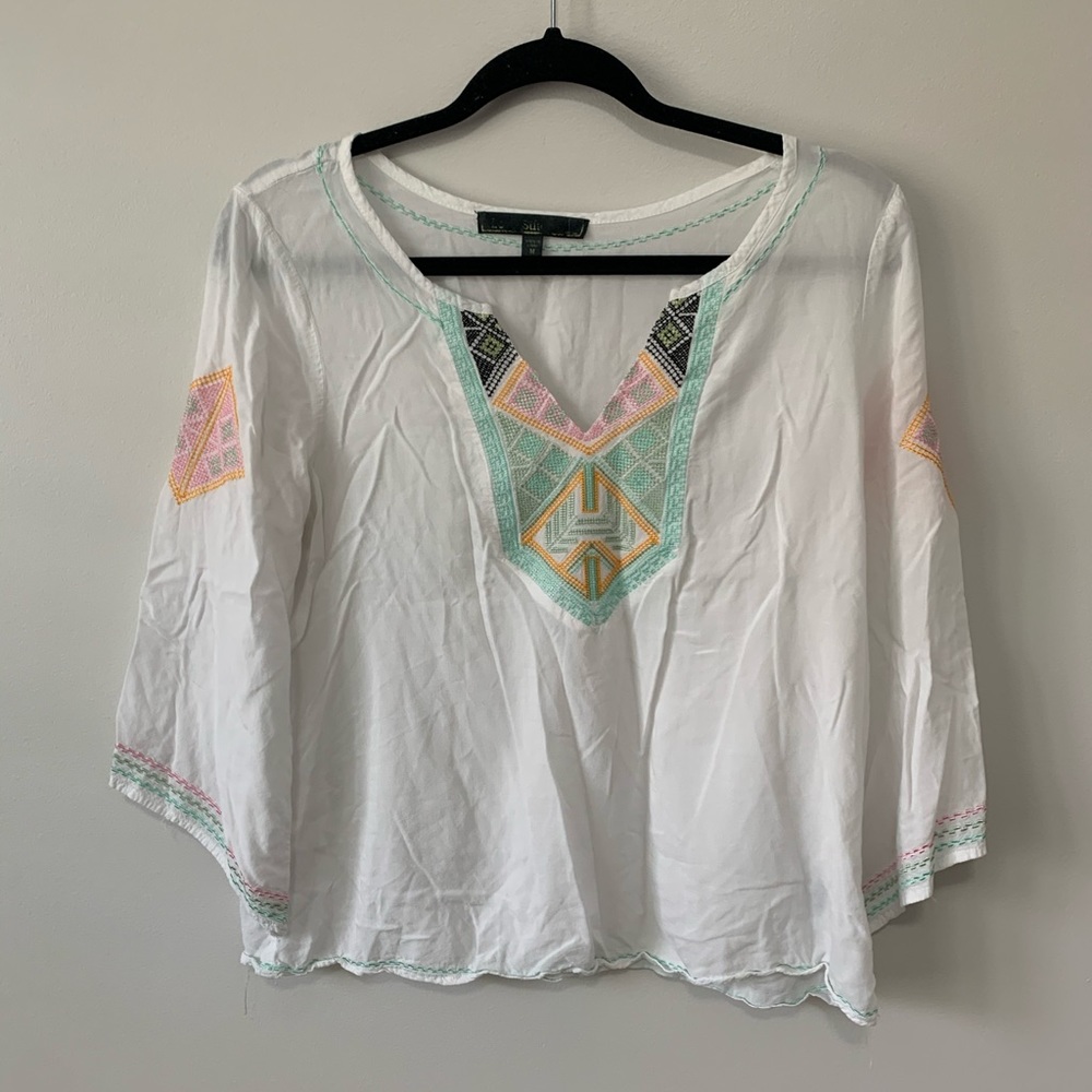 Super Cute Beaded Blouse
